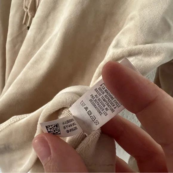 Aerie OFFLINE Velour Oversized Hoodie Lounge Cozy Soft Girl Medium - Picture 11 of 14